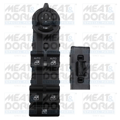 Switch, window regulator